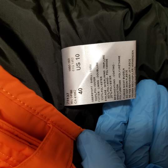Bogner Lined Orange Ski Pants w/ Belt image number 10