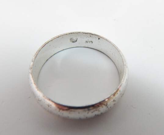 Sterling Silver Band Ring Variety 12.9g image number 5