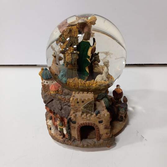 Nativity Musical Snow Globe-Large image number 3