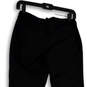 Womens Black Flat Front Pockets Stretch Bootcut Leg Ankle Pants Size 0P image number 4