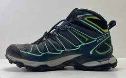 Salomon X Ultra Mid 2 GTX Gray Blue Green Athletic Shoes Women's Size 9 alternative image