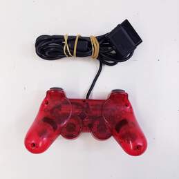 Sony PS2 controller - Dualshock 2 SCPH-10010 - Crimson red alternative image