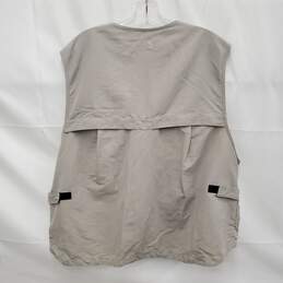 VTG The North Face MN's Nylon Tekware Light Gray Vest Size XL alternative image
