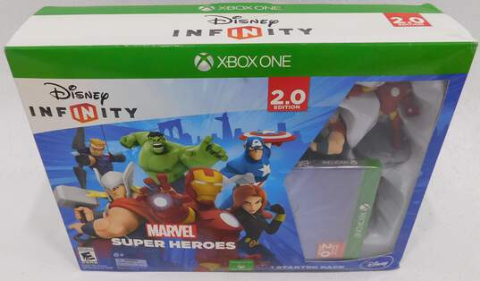 Sealed XBOX ONE DISNEY INFINITY 2.0 Edition Marvel Super Heroes Starter Pack Avengers image number 3