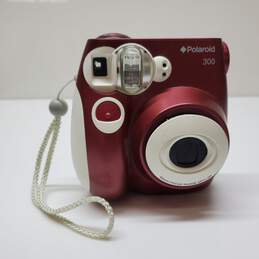 Polaroid 300 Instant Film Camera (Red) Untested-For Parts/Repair
