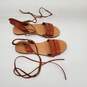 Madewell Brown Leather Flat Women's Sandals image number 1