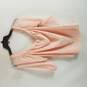 1.State Women Pink Long Sleeve Sheer Blouse S NWT image number 1