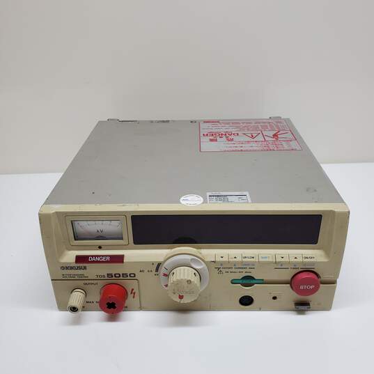 Kikusui TOS5050 Withstanding Voltage Tester image number 1