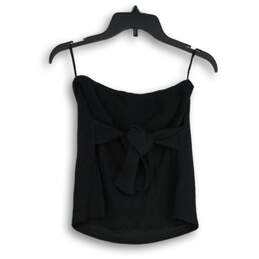Express Womens Black Square Neck Knot Pullover Camisole Tank Top XS alternative image