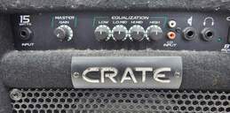 Crate Brand BT15 Model 15-Watt Electric Bass Guitar Amplifier w/ Power Cable alternative image