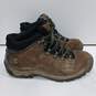Timberland Men's Brown Leather Hiking Boots Size 8 image number 3