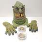 Custom Made Green Monster Mask With Hands and Extra Teeth image number 1