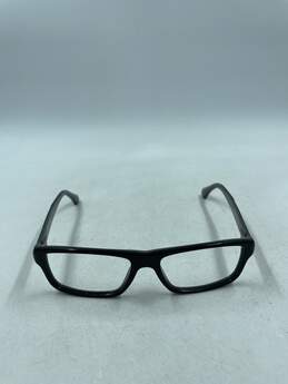 Emporio Armani Black Rectangle Eyeglasses alternative image