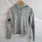 Champion gray logo print fitted hoodie women's XS image number 1