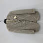 NWT Mens Beige Gray Notch Collar Single Breasted Three Button Blazer Sz 43L image number 1