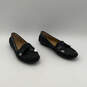 Womens Frida Q672 Black Signature Round Toe Slip On Loafer Flats Size 7.5 B image number 1