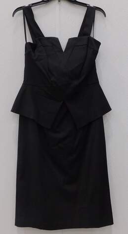 White House Black Market Women's Sleeveless Black Dress Size 10