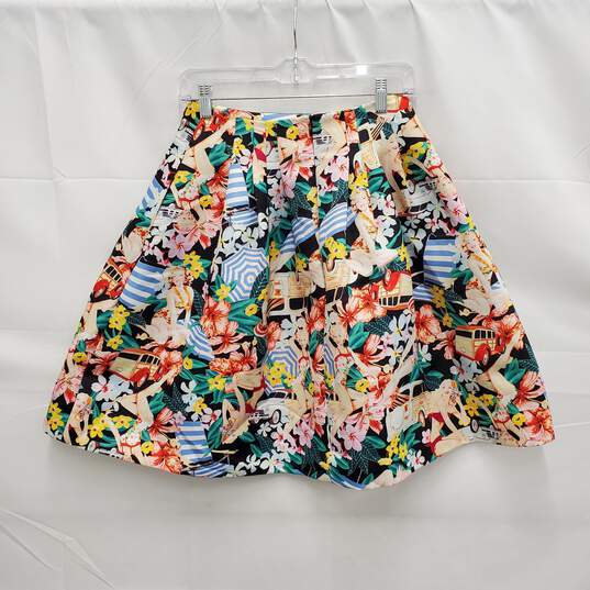 Bread n Butter WM's Graphic Flare Mini Skirt Size 0 image number 2