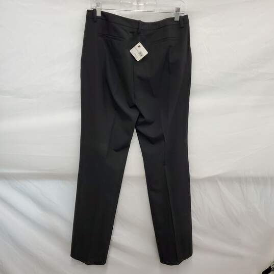 NWT Halogen WM's Black Taylor Curvy Fit Trousers Size 10 x 30 image number 2