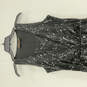 Womens Black Sleeveless Scoop Neck Hi-Low Hem Design Maxi Dress Size Small image number 2
