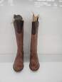 Women Ariat Brown Leather Boots Size-10 used image number 1