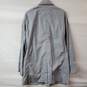Armani Exchange Nylon Gray Full Zip Jacket Men's XL image number 2