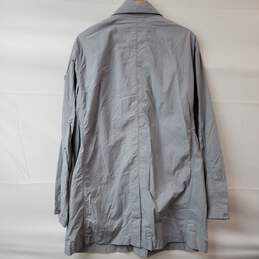 Armani Exchange Nylon Gray Full Zip Jacket Men's XL alternative image