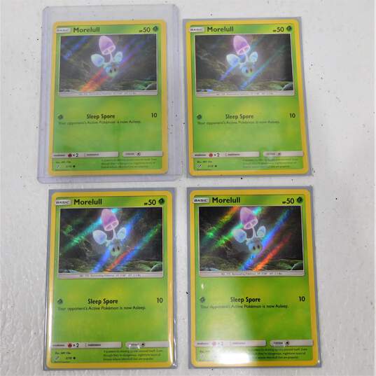 Pokemon TCG Lot of 10 Morelull Detective Pikachu Holofoil Cards 3/18 image number 3