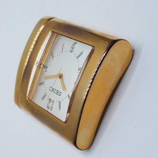 Buy the Seiko Vintage Desk/Room Alarm Clock | GoodwillFinds