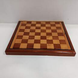Wooden Chess/Checkers Board