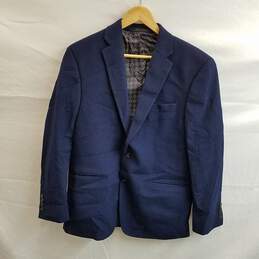 Lauren Ralph Lauren Men's Navy Cotton Suit Jacket Size 38R