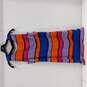 Women's Multi-Color Striped Tank Dress Sz 8 NWT image number 1
