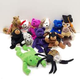 Bundle of 13 Assorted TY Beanie Babies