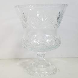 Coca Cola 2023 10 inch High Crystal Glass Trophy Vase