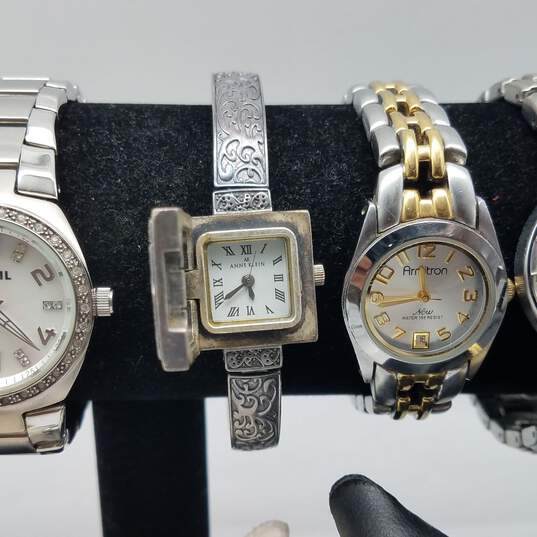 Mixed DKNY, AK, Fossil, Relic Plus Brands Stainless Steel Watch image number 6