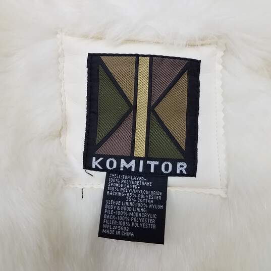 Komitor Hooded Lined Zip-Up Winter Coat Jacket Adult Size 26/28 image number 2