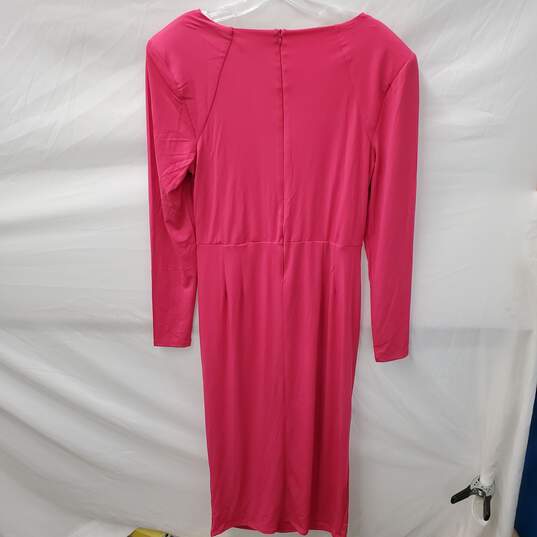 Women's Pink Eloquii Maxi Dress Size 14 image number 7