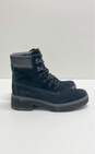 Timberland Black Suede Combat Boots Women's 7 image number 1