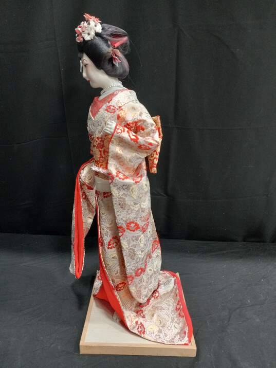 Japanese Paper Mache Geisha Doll image number 5