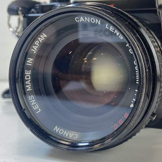 Canon A-1 35mm SLR Camera with Canon FD 50mm 1:1.4 Lens image number 2