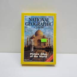 National Geographic CD-ROM Picture Atlas Of The World-Sealed