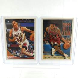 1993-94 HOF Scottie Pippen Topps Gold Chicago Bulls alternative image