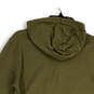 Mens Green Long Sleeve Kangaroo Pocket Stretch Pullover Hoodie Size Small image number 4