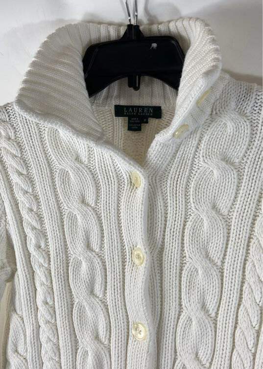 Lauren Ralph Lauren White Jacket - Size Medium image number 5
