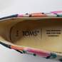 TOMS Citrus Floral Stripe Espadrille Shoes Women's Size 7.5 B image number 7