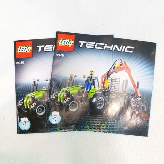 LEGO Technic 8049 Tractor with Log Loader & Manuals image number 9