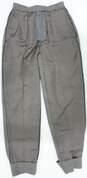 Vintage Gucci Women's Grey Wool High-Rise Pleated Trousers Size 42 W/COA image number 9