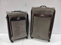 2pc Set of London Fox Oxford Lii Expandable Spinner Luggage