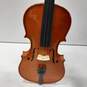 Vintage 4 String Wooden Violin w/Case and Bow image number 5