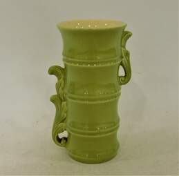 Red Wing Pottery Green Flower Vase